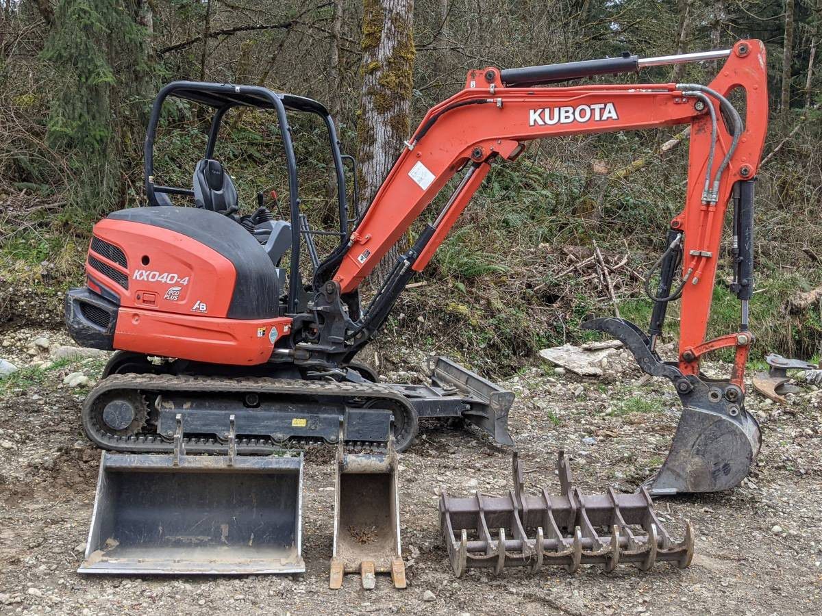 Kubota KX040 Excavator 