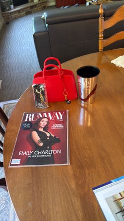 The Devil Wears Prada 2 set with popcorn purse