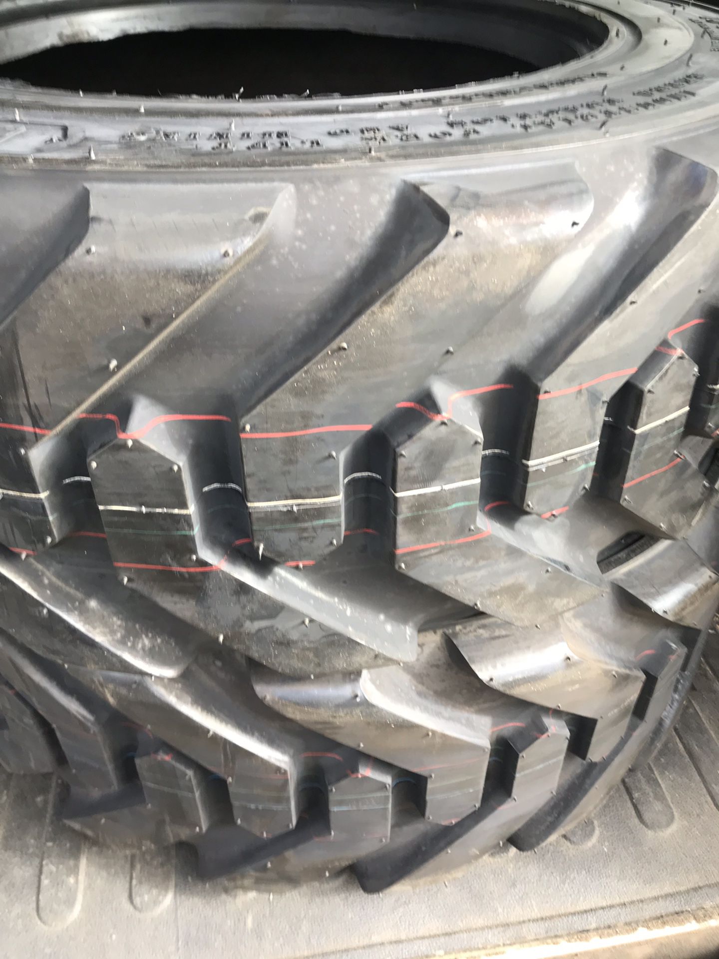 Bobcat tire and skid steer tire 12x16.5 carry out only $135 each