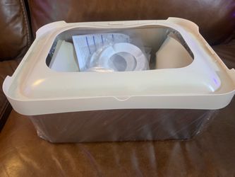 New Hooded Cat Litter Box with Accessories