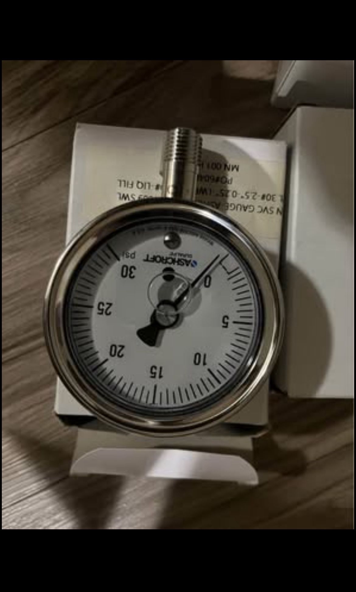 Ashcroft Duralife Type 1009 pressure gauge New have 6 fcfs steal of a price each one‼️