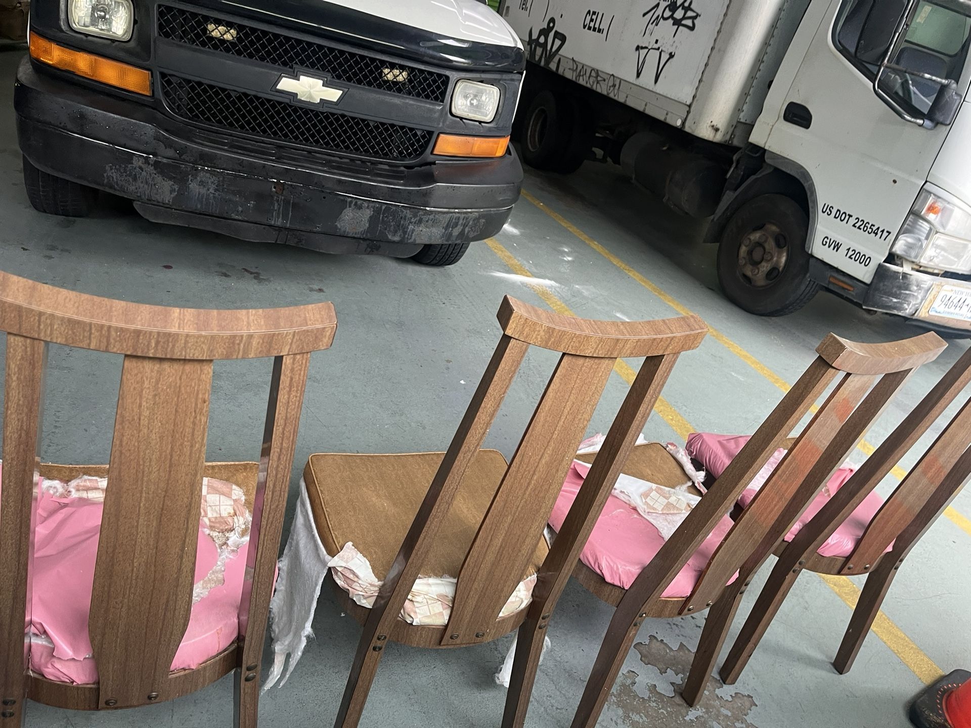 Original 1970’s Chairs (four Of Them)