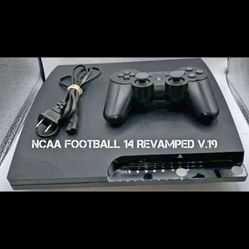 PS3 NCAA FOOTBALL 14 Revamped V.20 Slim PlayStation 3 
