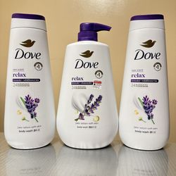 Dove Body Wash. 