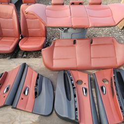 E90 Fox Red Interior