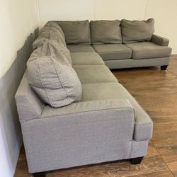 Gray Ashley Furniture Sectional Couch Sofa *Free Delivery*