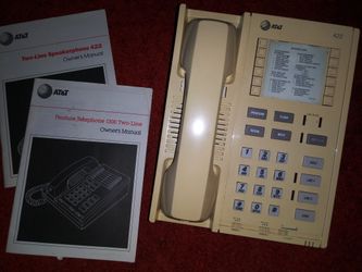 Two line office phone