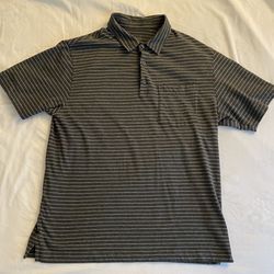 Patagonia Mens Squeaky Clean Polo Size M Striped Great Condition Perfect For Summer