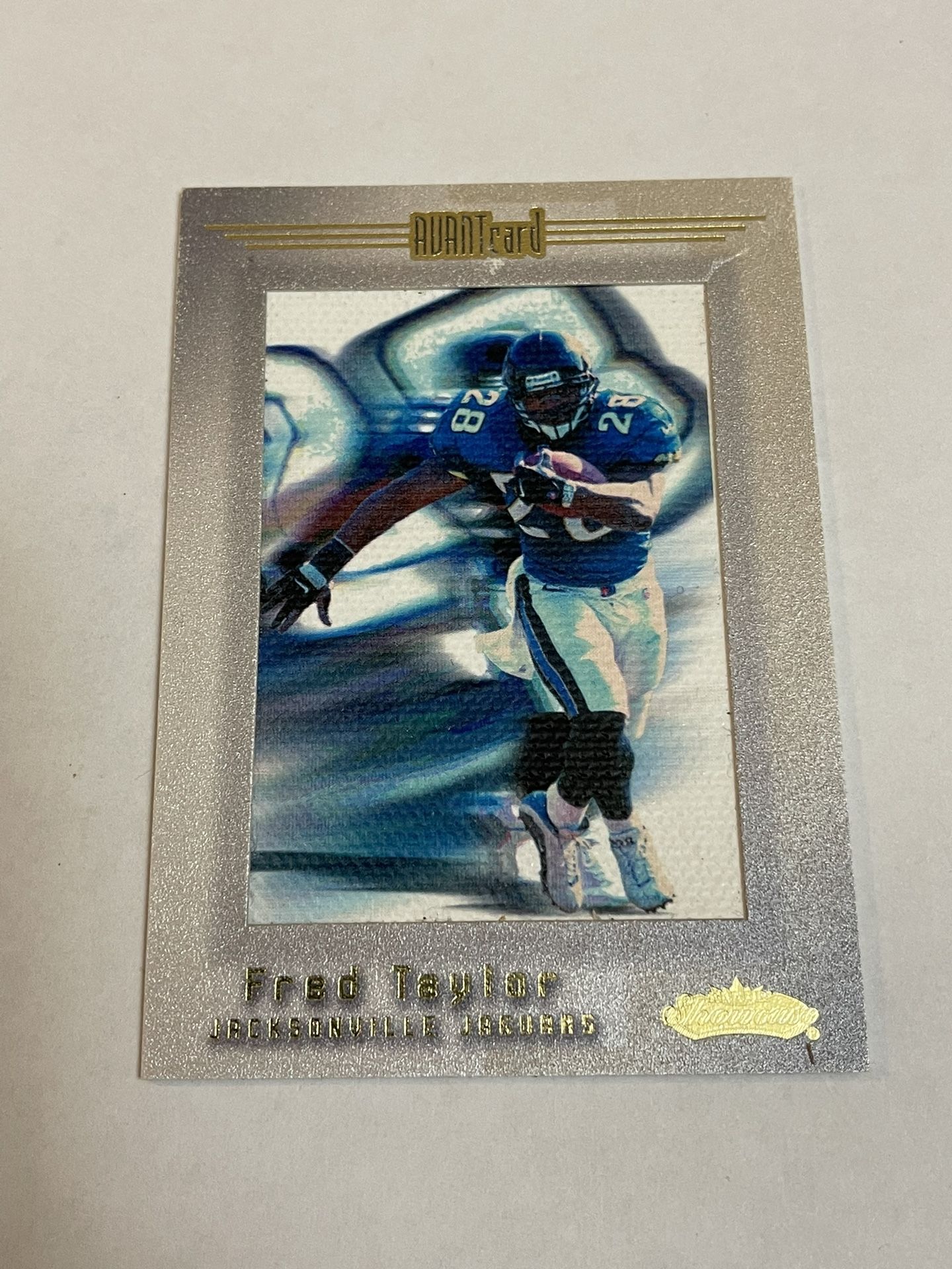 2001 Fleer Showcase Avant Framed SP Fred Taylor #107 Jaguars