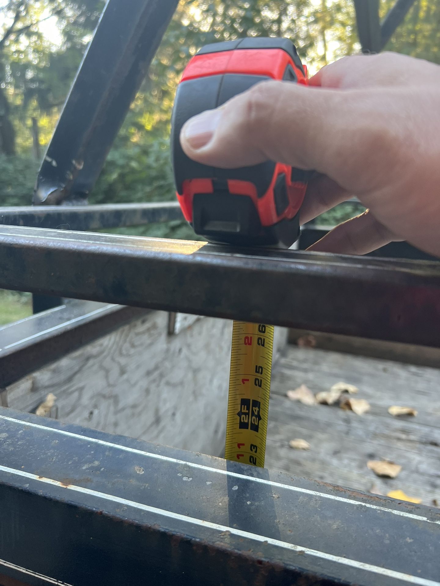 Dual axle 6’x12’ Garland Trailer with electric brakes for Sale in Fall