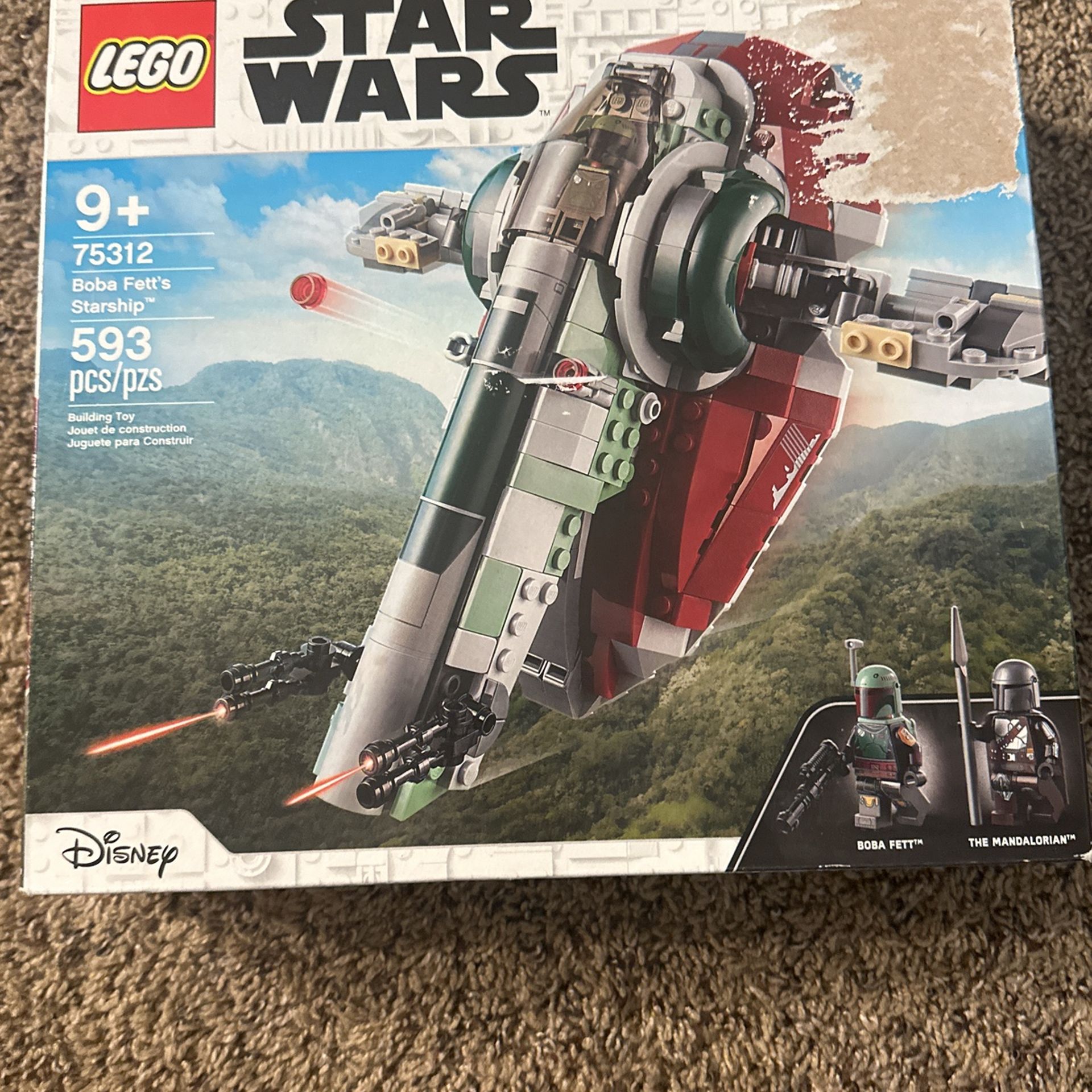 Lego Star Wars Boba Fett Starship 75312