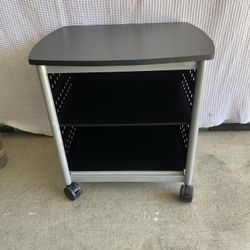 Rolling Nightstand Storage Dresser 