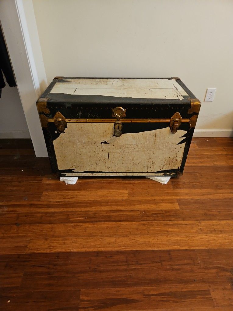 Cedar Steamer Trunk. 