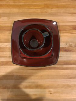 Ceramic Dishes Set Of 8