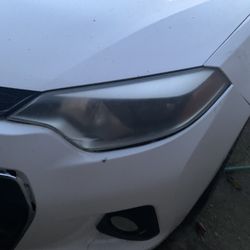 Headlights. Taillights. Corolla S 2015