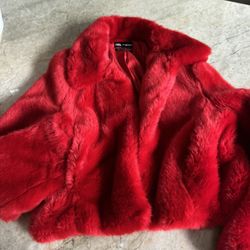 Zara Red Jacket