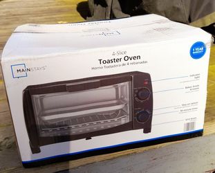 Toaster oven in original box