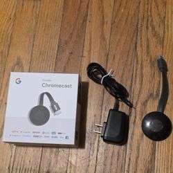 Google Chromecast Streaming Media Player -Charcoal