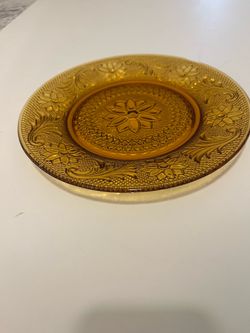 Vintage Indiana glass tiara sandwich plate plates