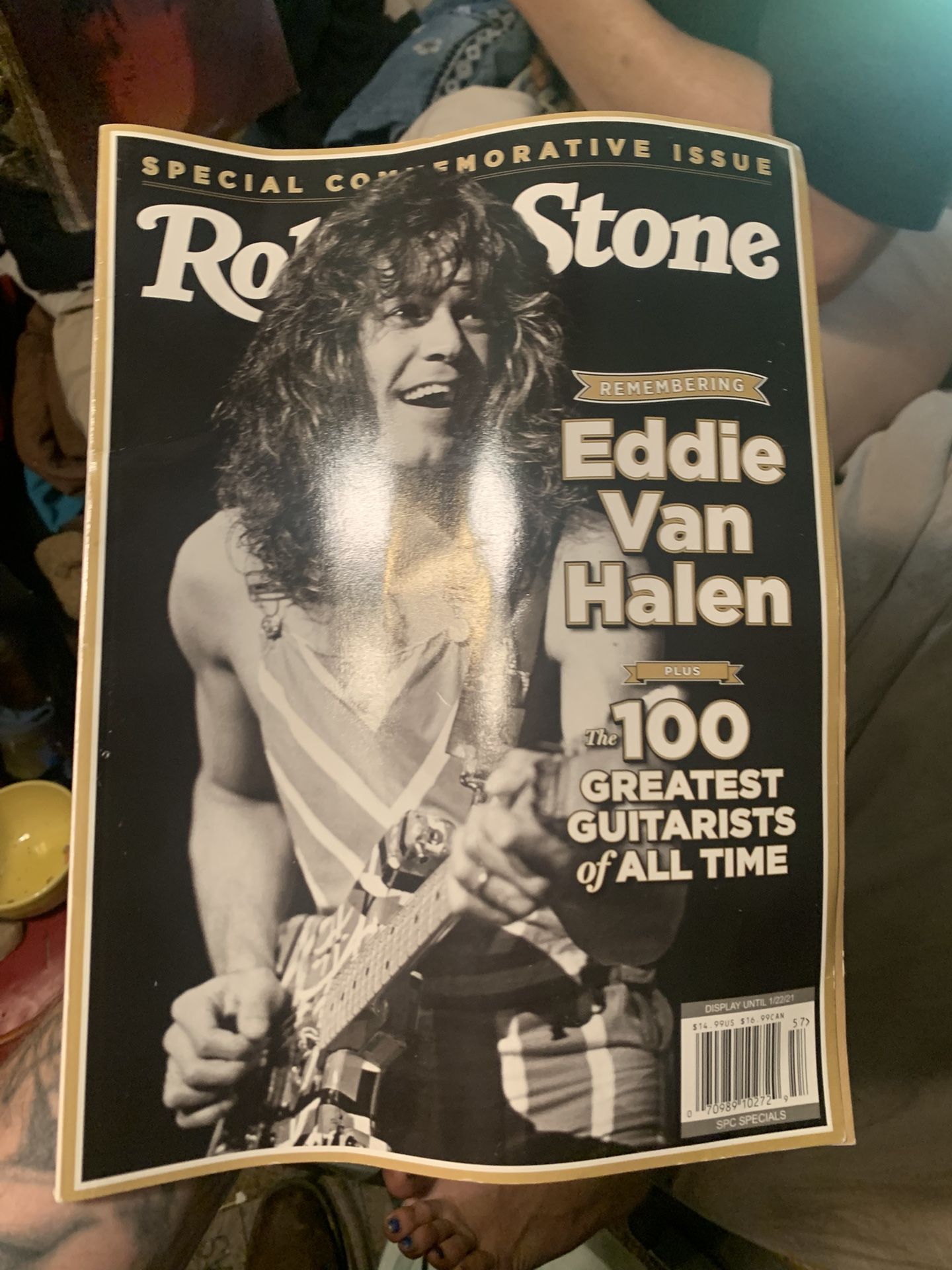 Eddie Van Halen special edition, Rolling Stone magazine