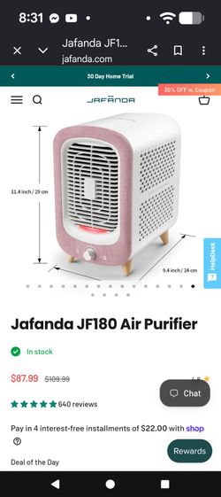 Air Purifier ~ JAFANDA