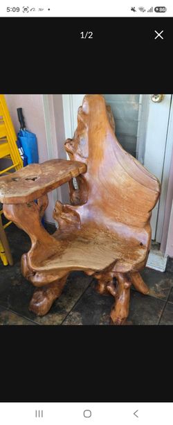 Wood chair