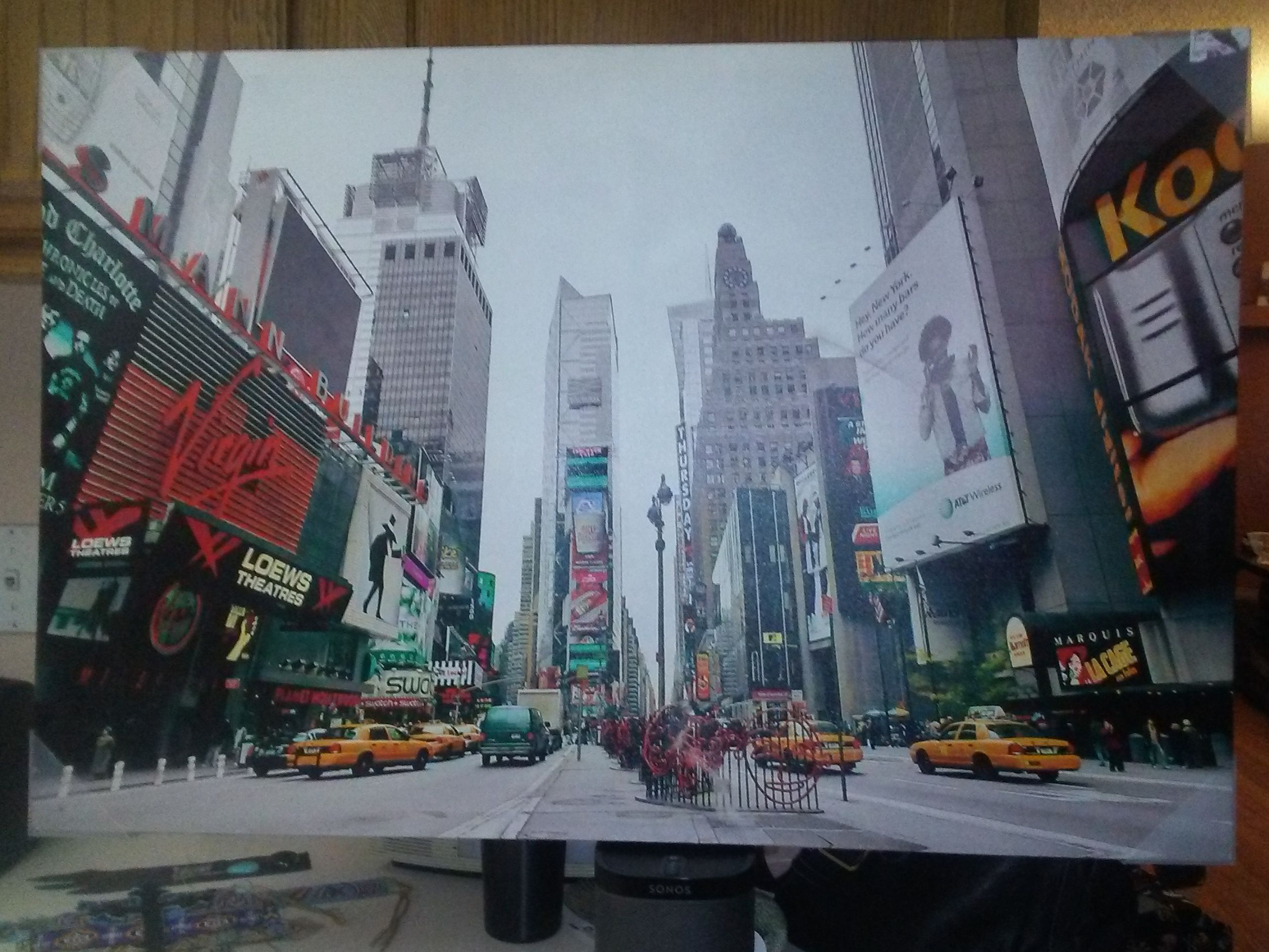 Times Square canvas