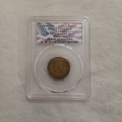 Jamica 1/2 Penny WTC GROUND ZERO RECOVERY