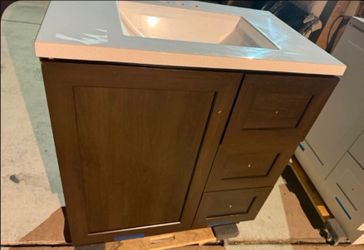30" BATHROOM VANITY NEW