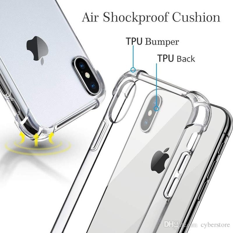 iPhone X XR phone case cover clear bumper