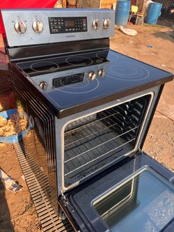 electric Samsung stove top