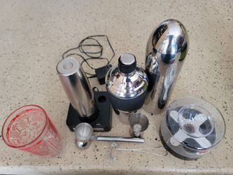 8 Pieces Cocktail Bar Utensils 