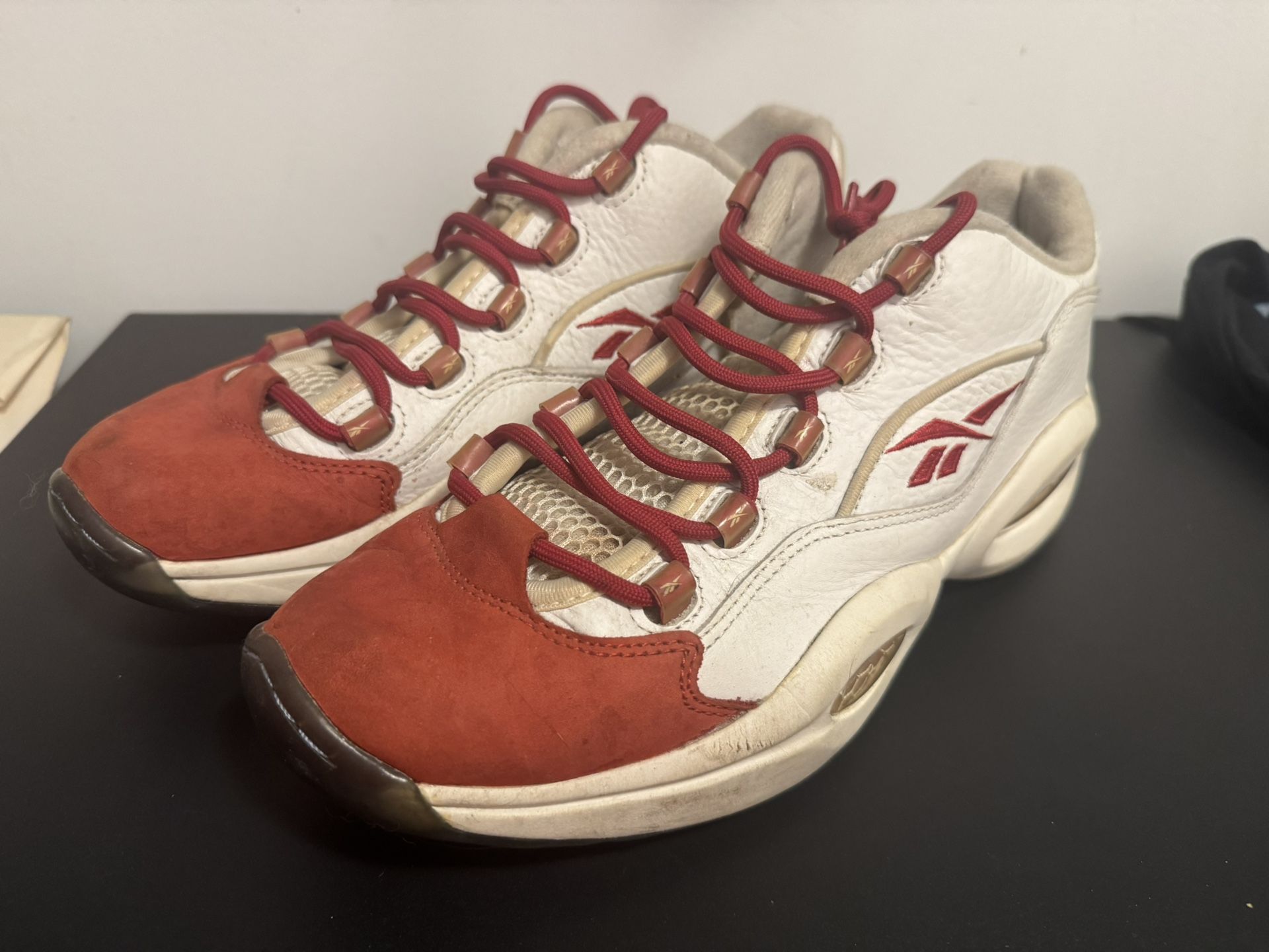 2020 Reebok Question Low Patent “Vivid Orange”