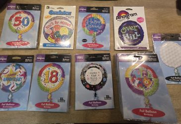 Mylar Balloon Lot