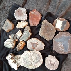 Crystals rocks quartz meteorite