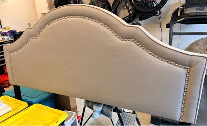 King upholstered headboard