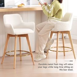 Height swivel bar stools/ taburetes giratorios