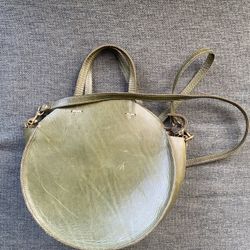 CLARE V PETIT ROUND BAG