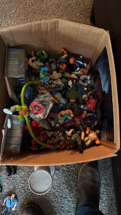 1980s He Man And Ninja Turtles Also Wrestlers From 1990s