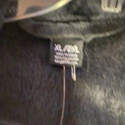 Mens XL Soft Black Bathrobe 