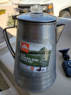 Ozark trail 10 cup stainless steel coffee pot