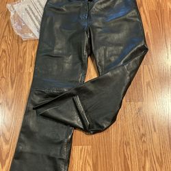 Leather Pants. Size 14. Women’s. New 