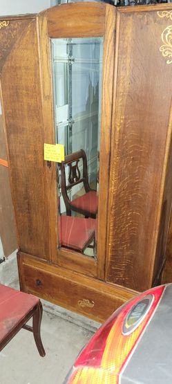 Antique Wardrobe Closet