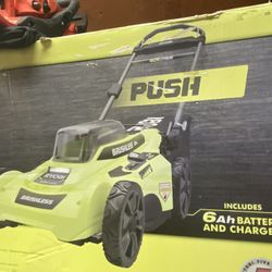 Ryobi 40v Lawmower New Comes With Battery And Charger