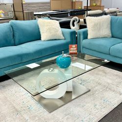 Amazing Deal👍Beautiful Blue Sofa&Loveseat Furniture Available Limited Time Only $799