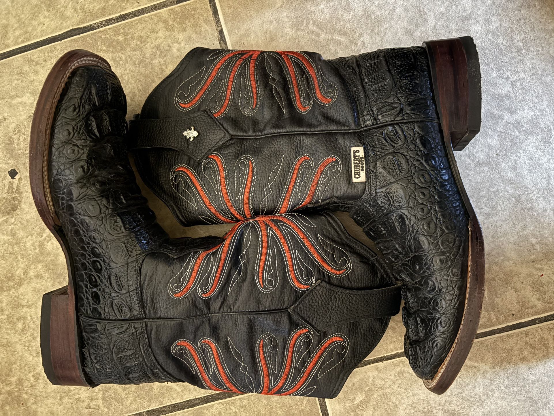 Black Boots Worn Once