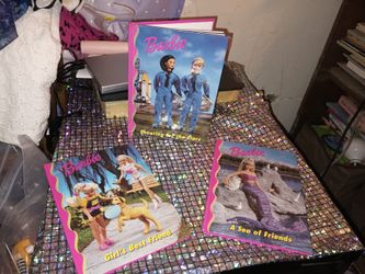 A Set Of Three Barbie Books