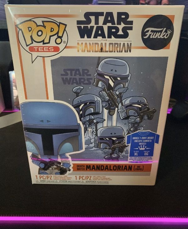 pop and tee mandalorian