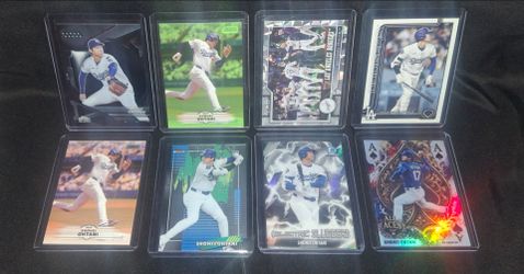 Shohei Ohtani Baseball Card Lot – 8 Cards