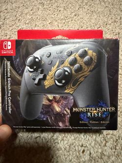 Switch Pro Controller MH Rise Edition